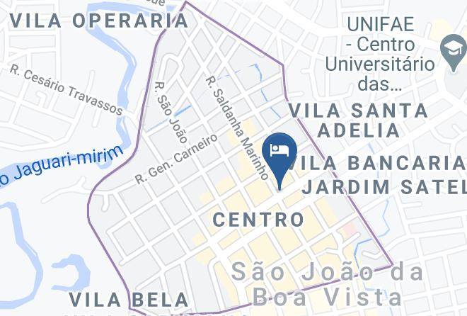 Sao Joao Da Boa Vista - Hotel Central Maps