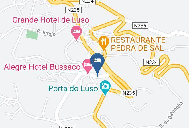 Mealhada - Hotel Central Maps