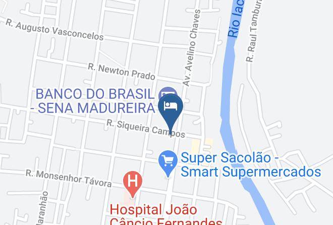 Sena Madureira - Hotel Central Maps