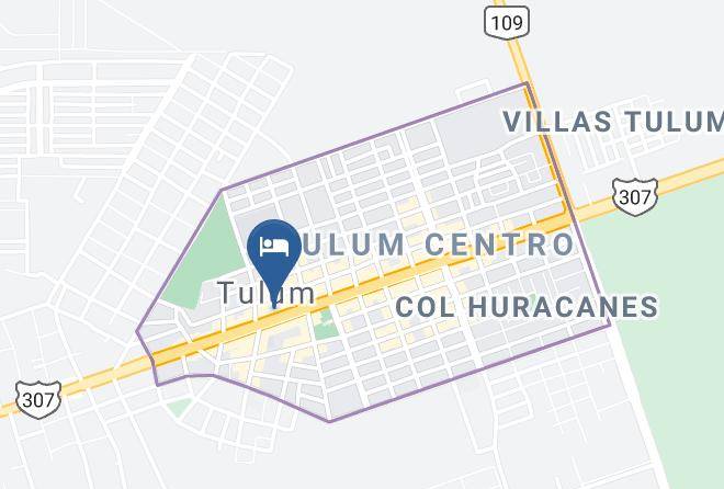 Tulum - Hotel Central Station Tulum Maps