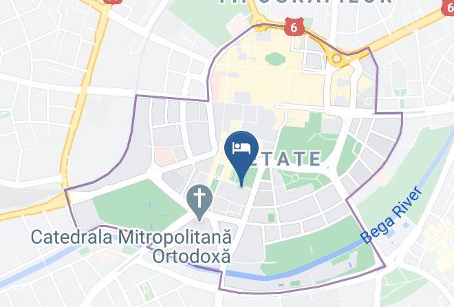Hotel Central Timisoara Map