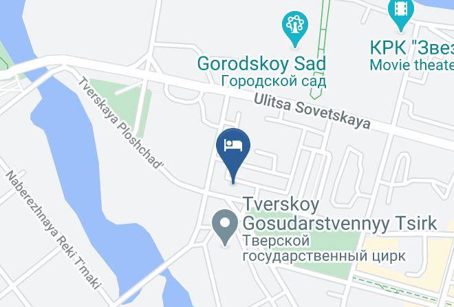 Tver - Hotel Central Maps