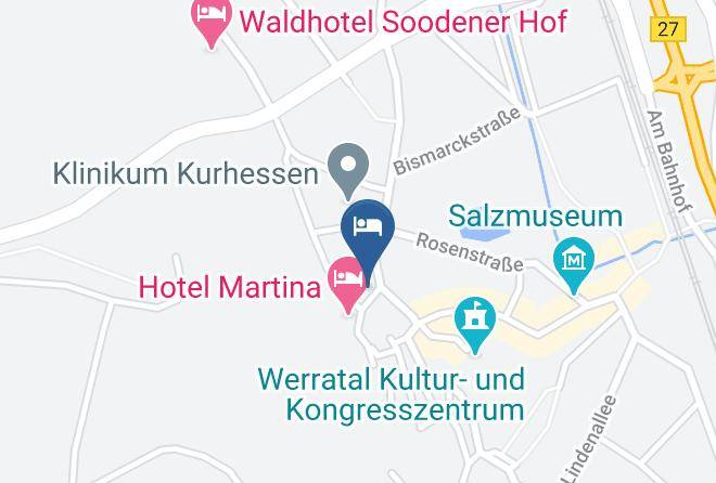 Werra Meisner Kreis - Hotel Central Maps