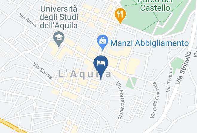 L Aquila - Hotel Centrale Maps