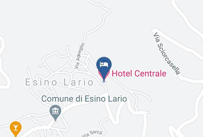 Lecco - Hotel Centrale Maps
