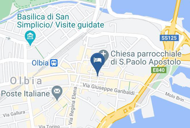 Sassari - Hotel Centrale Olbia Maps