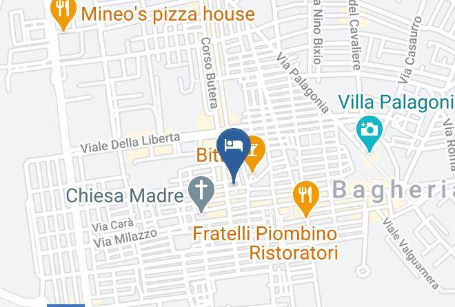 Palermo - Hotel Centrale Maps