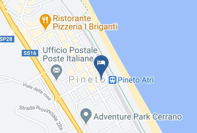 Teramo - Hotel Centrale Pineto Maps