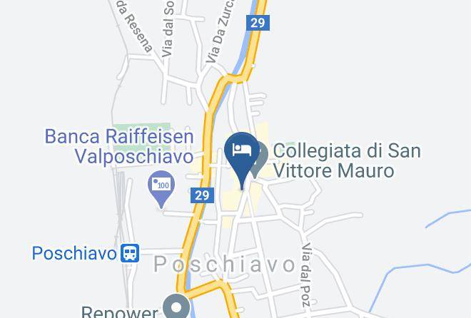 Bernina - Hotel Centrale Poschiavo Maps