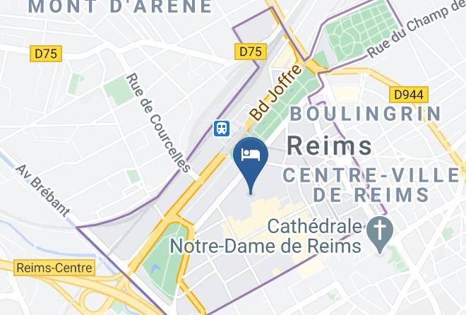 Marne - Best Western Hotel Centre Reims Maps
