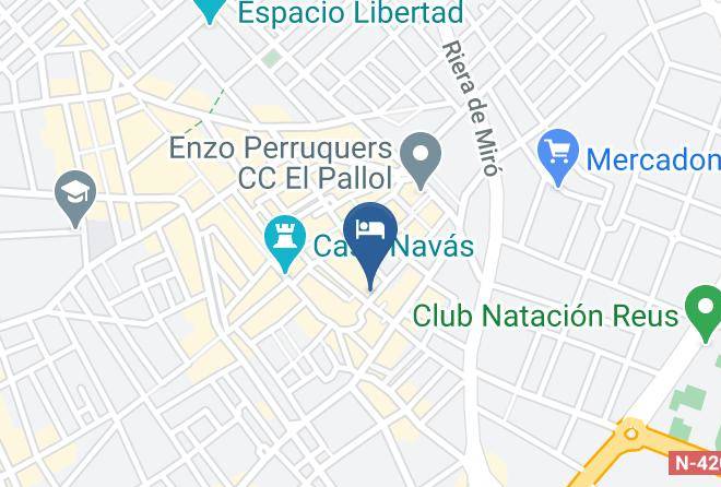 Tarragona - Hotel Centre Reus Maps