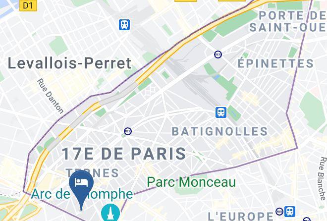 Paris - Hotel Archetype Etoile Paris Maps