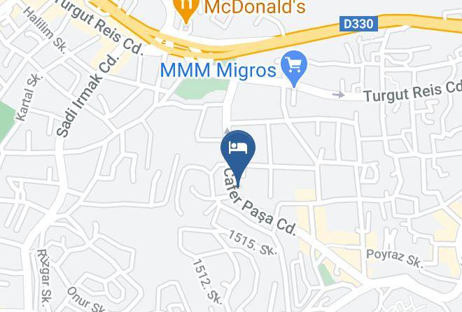 Bodrum - Hotel Centro Bodrum Maps