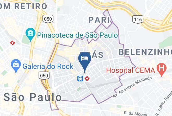 Sao Paulo Bras - Hotel Centro Bras Maps