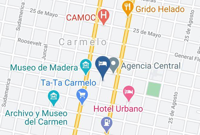 Carmelo - Hotel Centro Maps