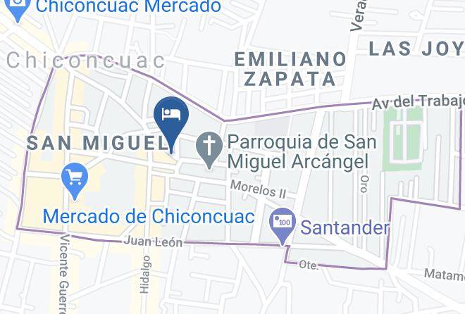 Chiconcuac - Hotel Centro Chinconcuac Maps