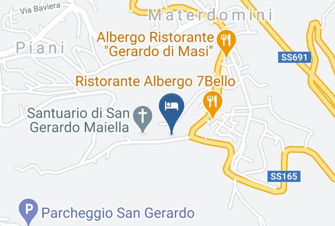 Avellino - Hotel Centro Congressi San Gerardo Maps