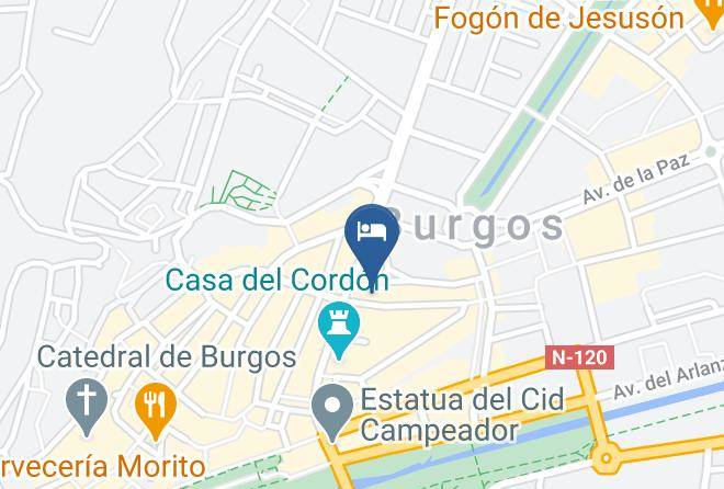 Burgos - Centro Los Braseros Maps