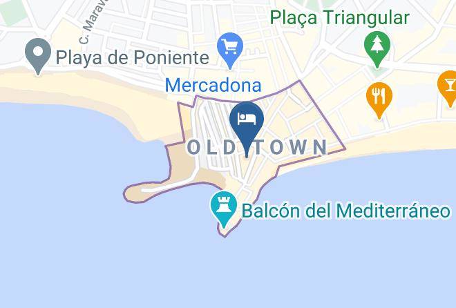 Alicante - Hotel Centro Mar Maps