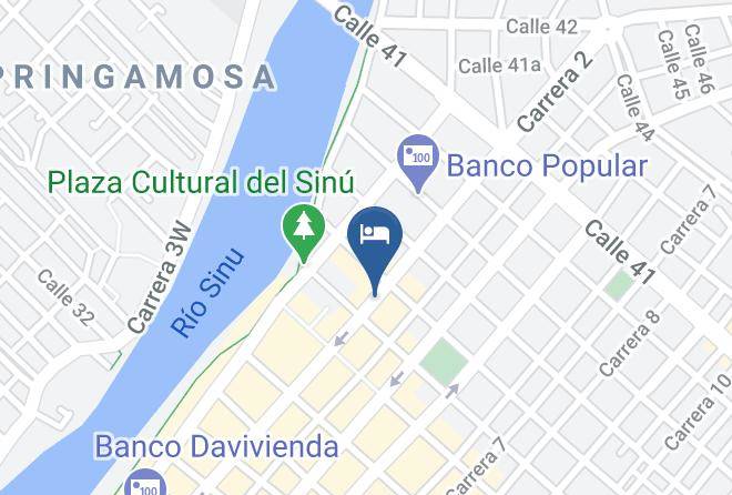 Monteria - Hotel Centro Monteria Maps