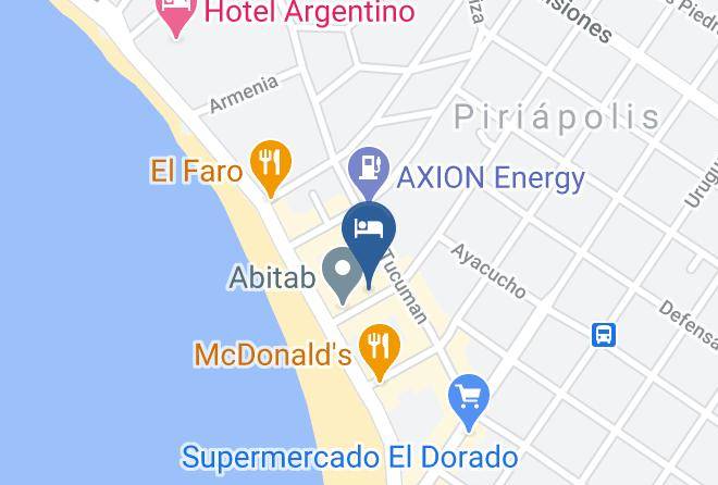 Piriapolis - Hotel Centro Maps