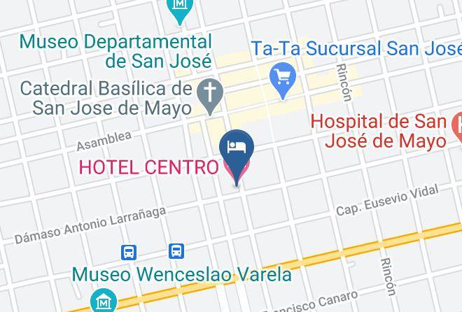 San Jose De Mayo - Hotel Centro Maps