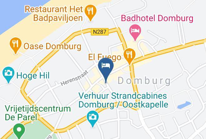Veere - Hotel Centrum Maps