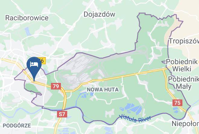 Cracow - Hotel Centrum Maps