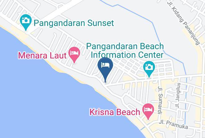 Pangandaran Regency - Hotel Century Maps