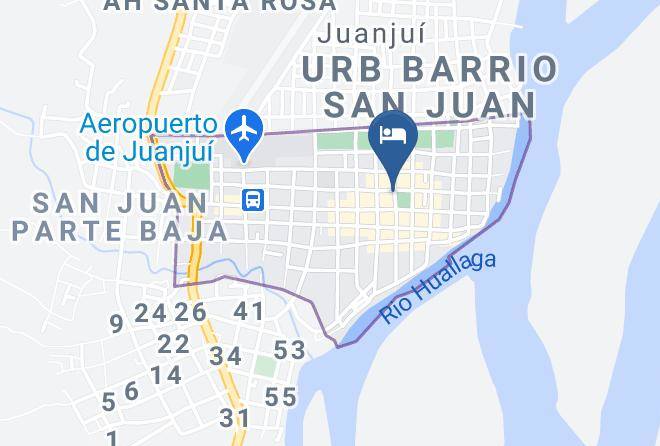 Mariscal Caceres - Hotel Century Maps