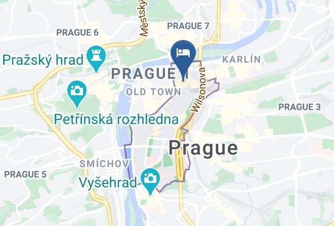 Prague - Hotel Century Old Town Prague Mgallery Maps