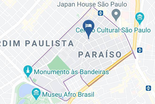 Sao Paulo Vila Mariana - Hotel Century Paulista Maps