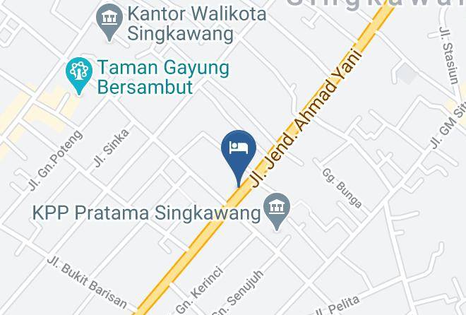 Kota Singkawang - Hotel Century Maps