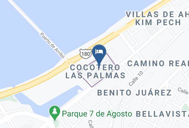 Campeche Otero De Las Palmas - Hotel Ceo Group Maps