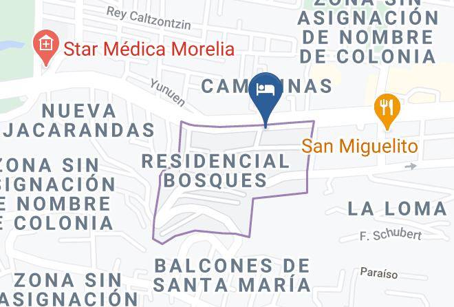 Morelia - Hotel Ceo Maps
