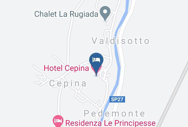 Sondrio - Hotel Cepina Maps