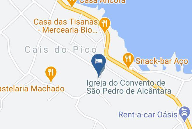 Sao Roque Do Pico - Hotel Cerca Dos Frades Maps