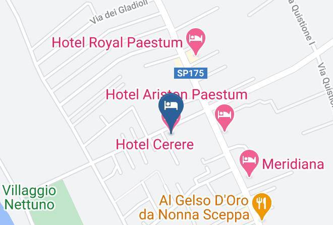 Salerno - Hotel Cerere Maps