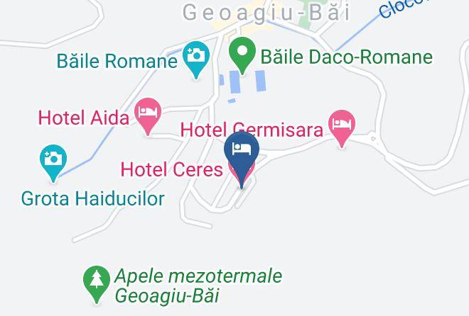 Geoagiu - Hotel Ceres Maps
