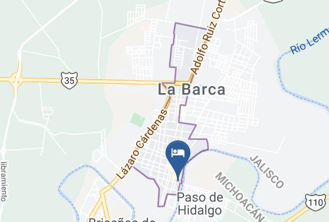 La Barca Municipality - Hotel Cermar Plaza Maps