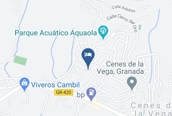 Granada - Hotel Cerro Del Sol Maps