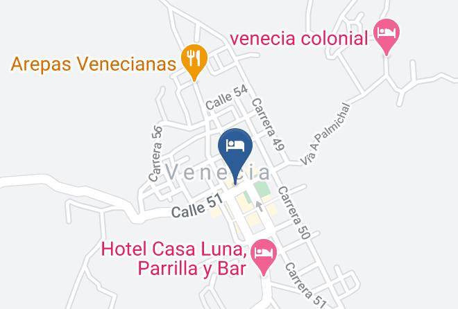 Venecia - Hotel Cerro Tusa Maps
