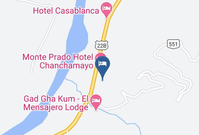 Chanchamayo - Hotel Cerro Verde Maps