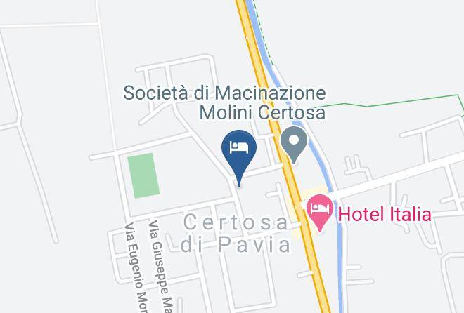 Hotel Certosa Map