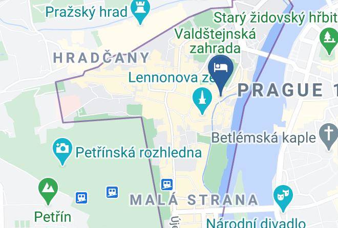 Prague - Hotel Certovka Maps