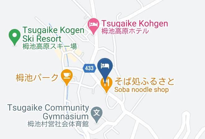 Otari Vil Kitaazumi District - Hotel Cerulean Alpine Maps