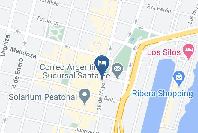 Santa Fe - Hotel Cervantes Maps
