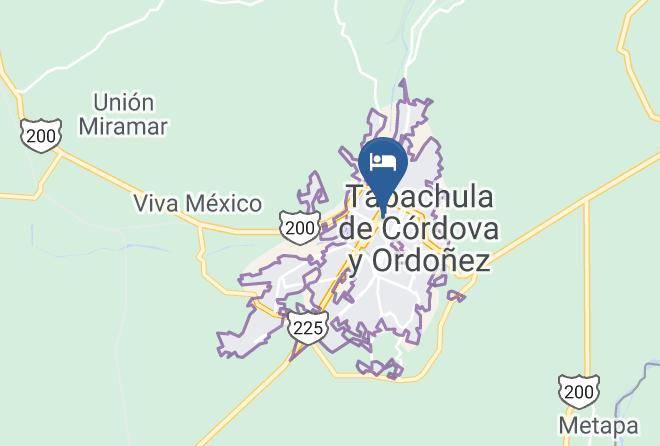 Tapachula - Hotel Cervantino Tapachula Maps