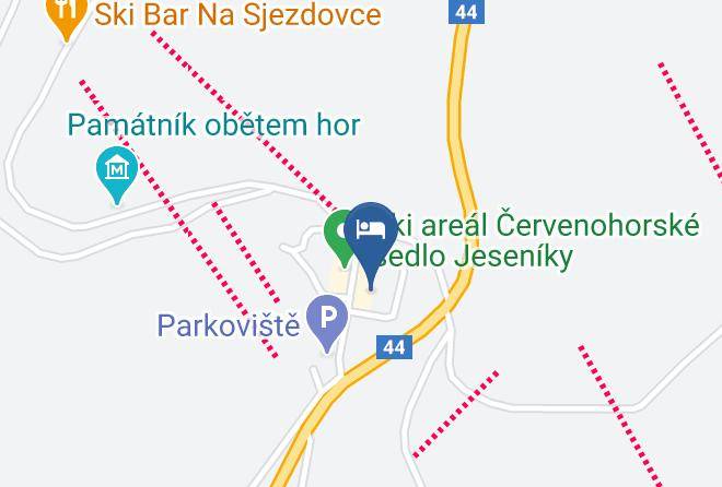 Sumperk - Hotel Cervenohorske Sedlo Maps