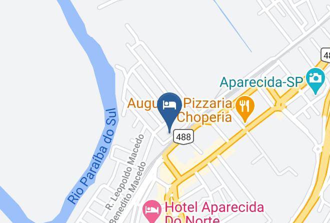 Aparecida - Hotel Cesar Nogueira Maps